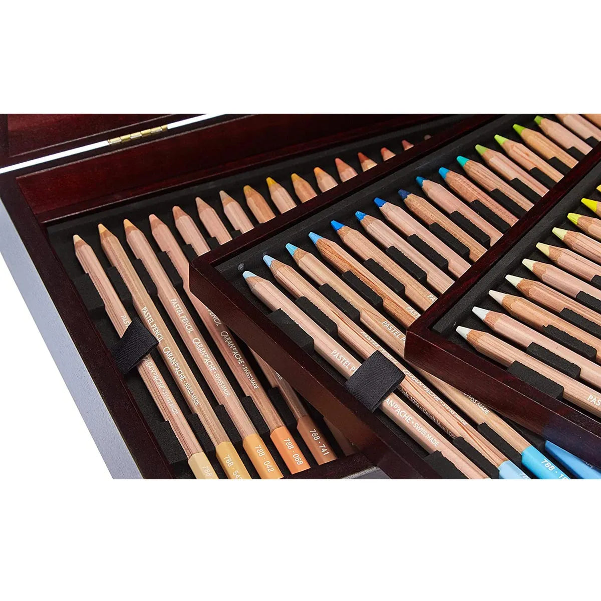 Caran d'Ache Pastel Pencil Wooden Box Set of 84