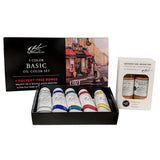 M Graham Artists' Oil Paint Basic 5 Colour Set + Free Bonus