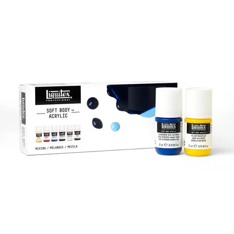 Liquitex Professional Soft Body Acrylic Mixing Set 6 x 22ml