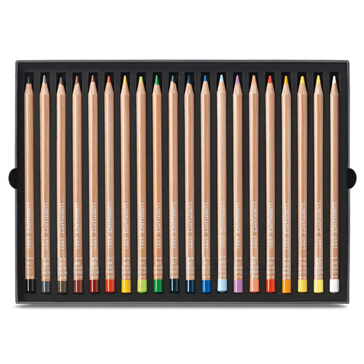Caran d'Ache LUMINANCE 6901 Box of 40 Pencils - Assorted Colours