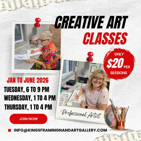 Thursday Art Class 1 pm - 4 pm