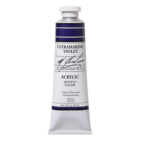 M Graham Acrylic Paint Colours