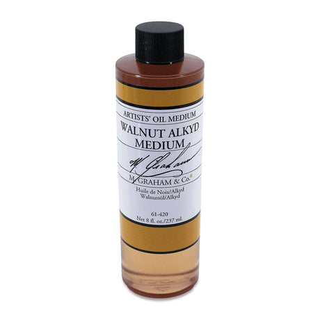 M Graham Walnut/Alkyd Medium 8 oz (237 ml)