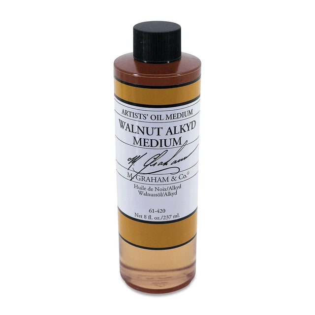 M Graham Walnut/Alkyd Medium 8 oz (237 ml)