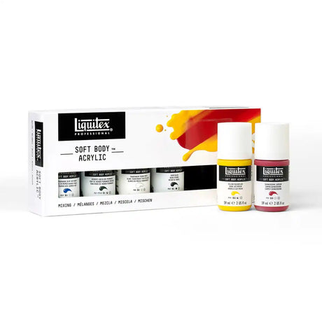Liquitex Professional Soft Body Acrylic Mixing Set 6 x 59ml