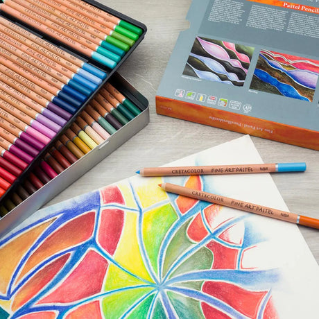 Fine Art Pastel Pencil Tin Set of 36