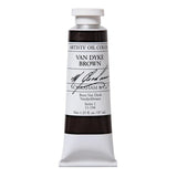 M Graham Oil Paint Colours