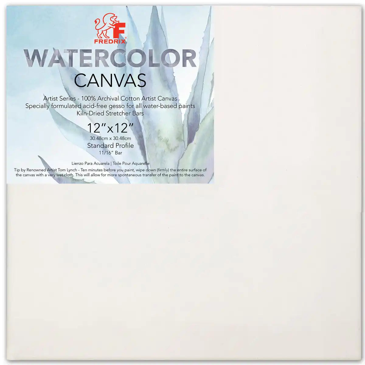 Fredrix Artist Series Watercolour Canvas 7.7oz