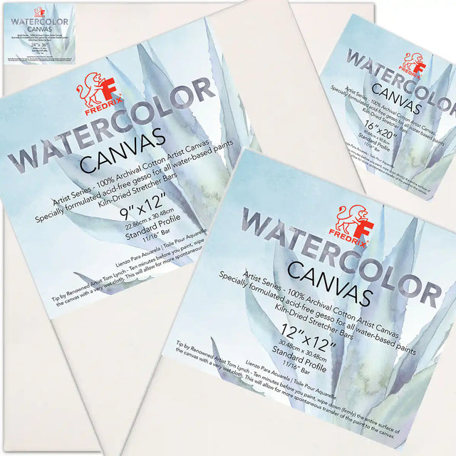 Fredrix Artist Series Watercolour Canvas 7.7oz