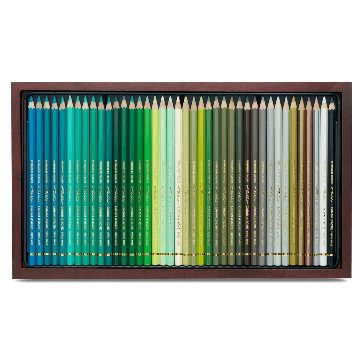 Caran d’Ache Pablo Coloured Pencil Set of 120 Wooden Box