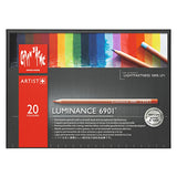 Caran d’Ache LUMINANCE 6901 Box of 20 Pencils - Assorted Colours