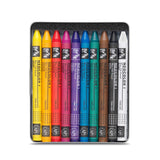 Caran Dache Classic Neocolor I 10 Colour Pastel Metal Box