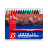 Caran Dache Classic Neocolor I 15 Colour Pastel Metal Box