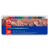 Caran Dache Classic Neocolor I 30 Colour Pastel Metal Box