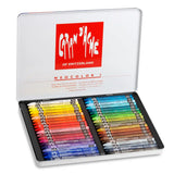 Caran Dache Classic Neocolor I 40 Colour Pastel Metal Box