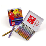 Caran Dache Classic Neocolor I 10 Colour Metallic Pastel Metal Box