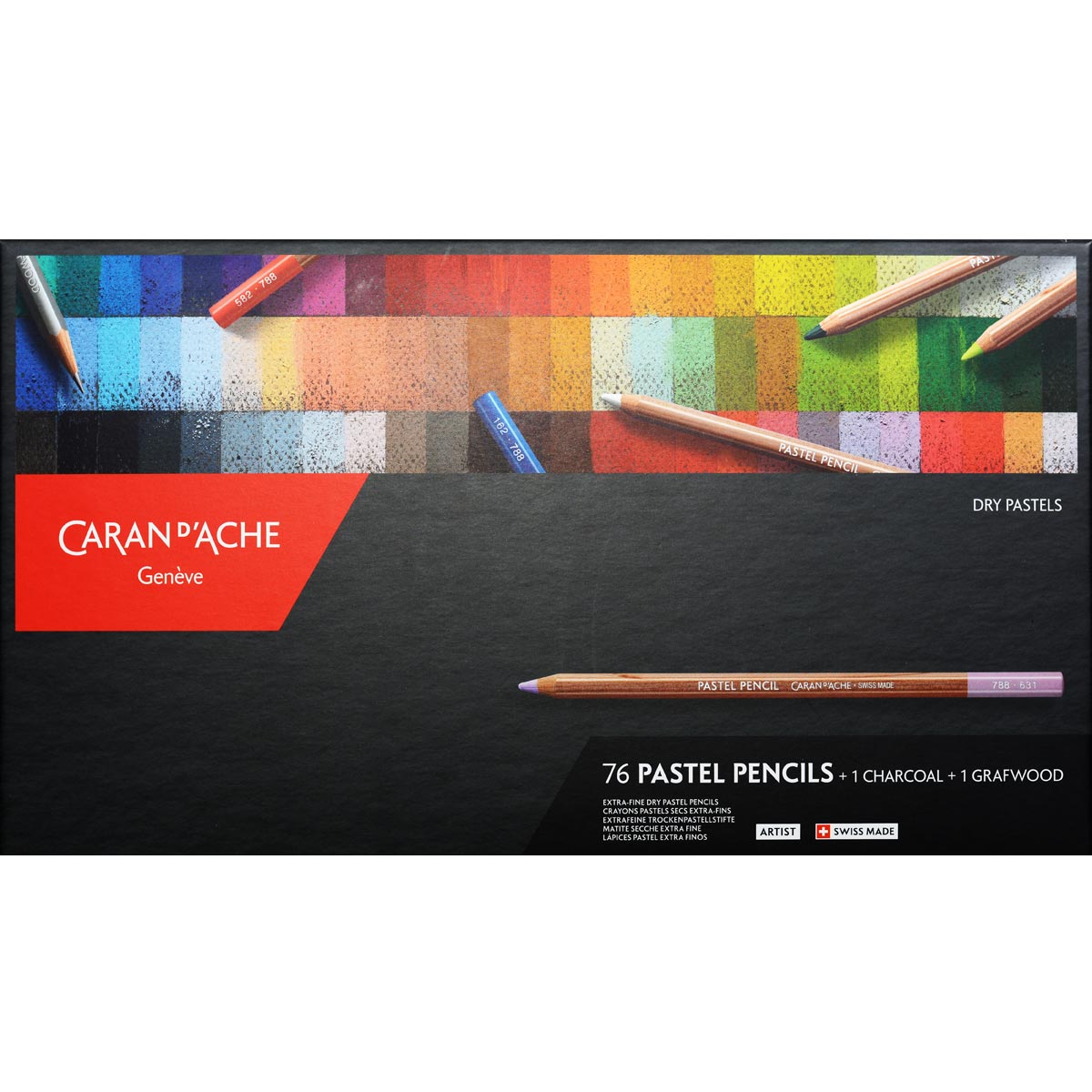 Caran d'Ache Pastel Pencil Set of 76