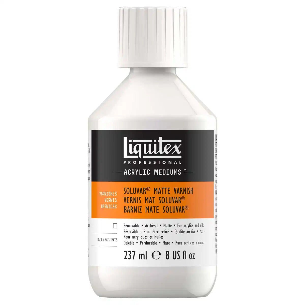 Liquitex Professional Soluvar Matte Varnish 237 ml / 8 oz