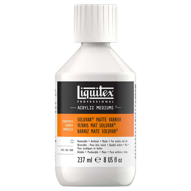 Liquitex Professional Soluvar Matte Varnish 237 ml / 8 oz