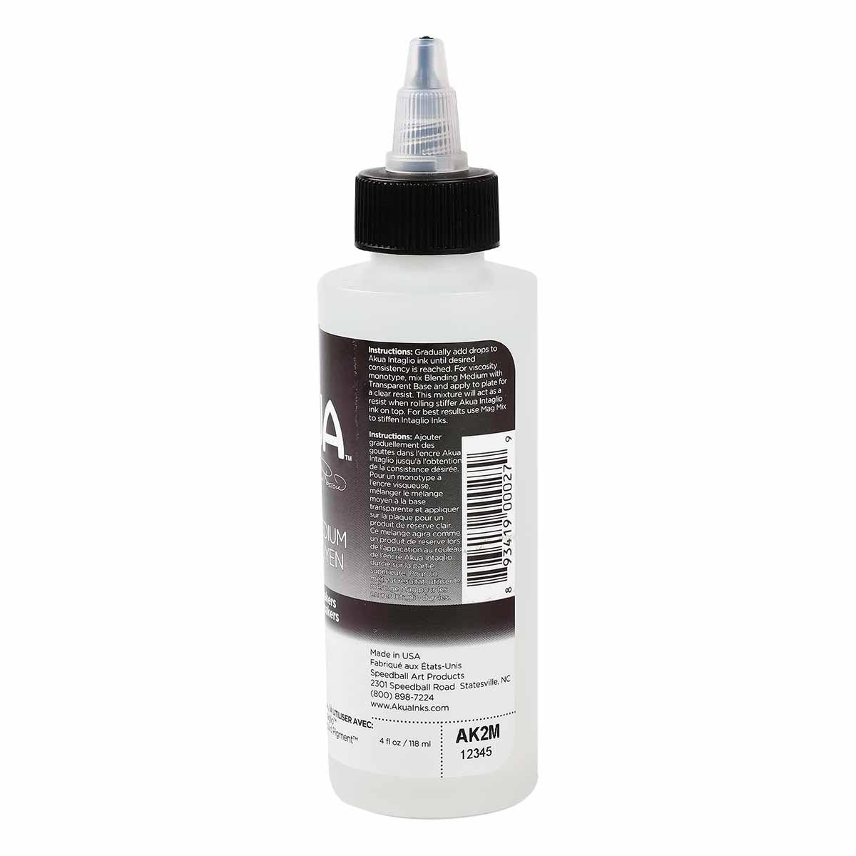 Akua Liquid Pigment Ink Modifiers 4 oz (118 ml)