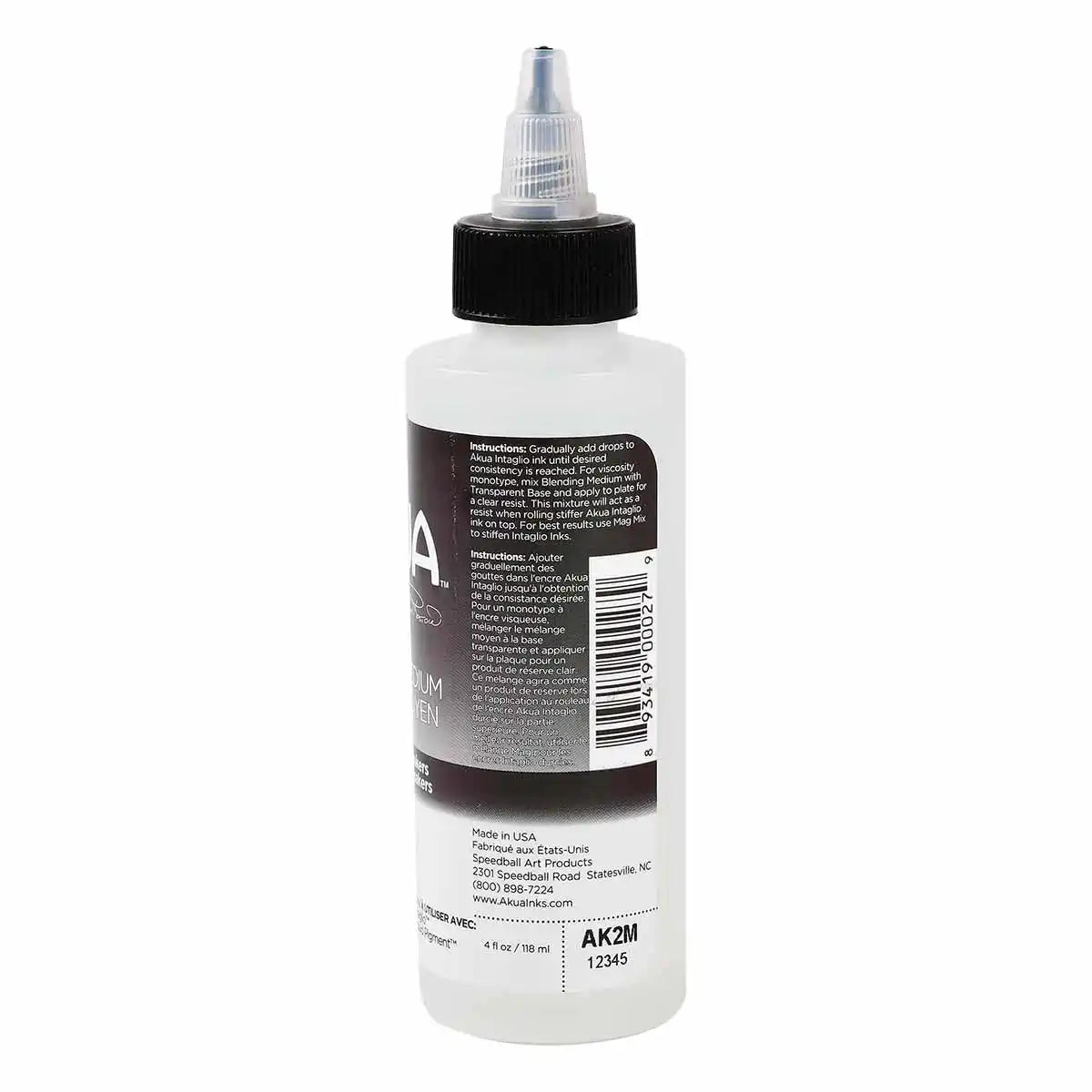 Akua Liquid Pigment Ink Modifiers 4 oz (118 ml)