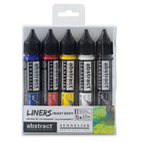 Sennelier Abstract Acrylic Discovery Primary Liners Set of 5 x 27ml