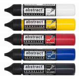Sennelier Abstract Acrylic Discovery Primary Liners Set of 5 x 27ml