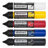 Sennelier Abstract Acrylic Discovery Primary Liners Set of 5 x 27ml
