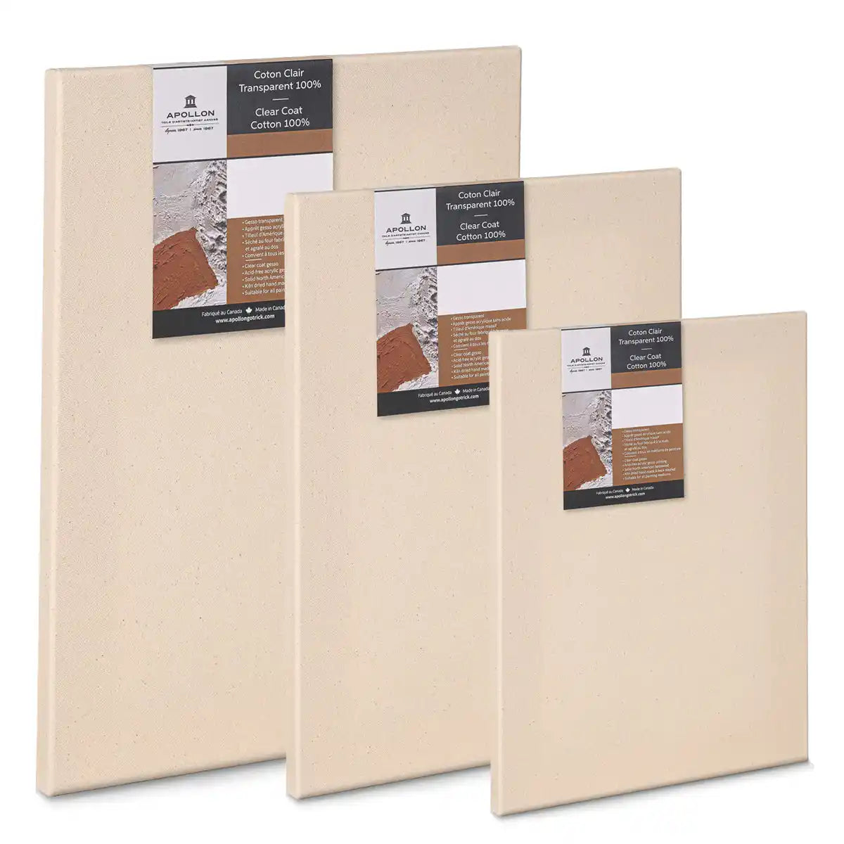 Apollon Gotrick Standard Profile Canvas Clear Coat 3/4-inch