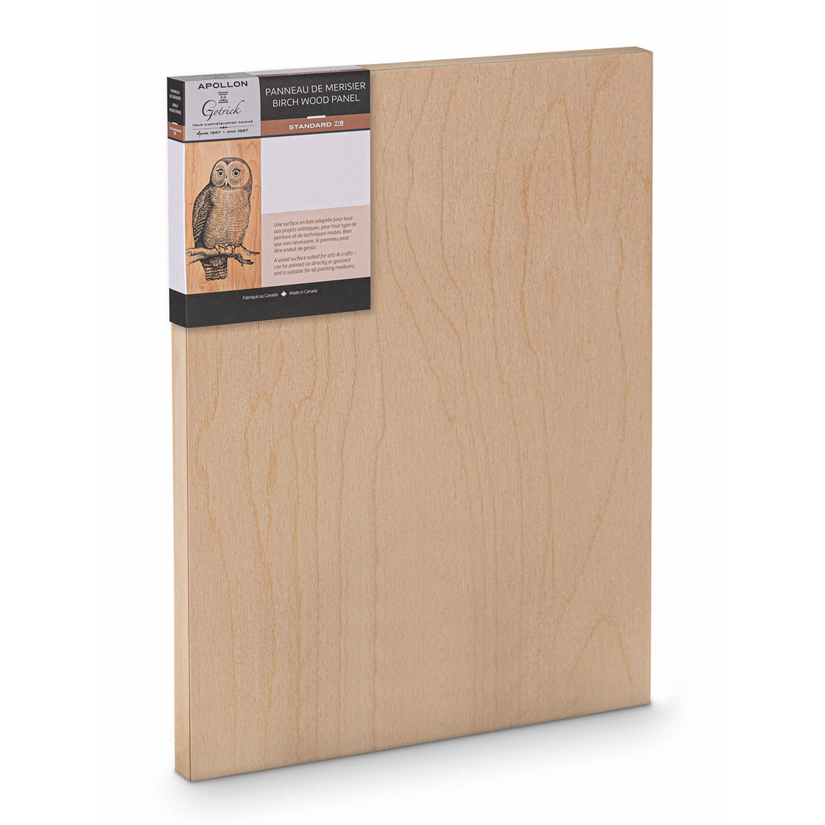 Apollon Gotrick Standard Mounted Birch Wood Panels