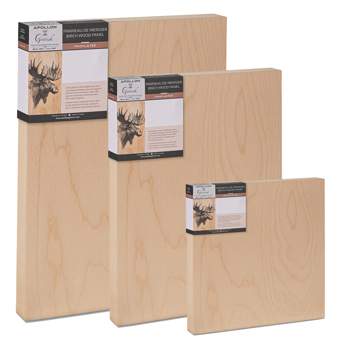Apollon Gotrick DEEP Gallery Profile Mounted Panels