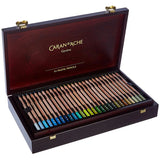 Caran d'Ache Pastel Pencil Wooden Box Set of 84
