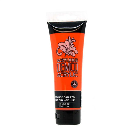 Demco Fluid Acrylic Paint Colours 120ml/4oz Tubes