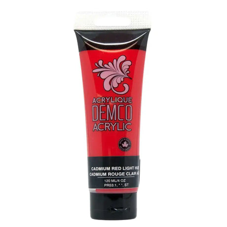 Demco Fluid Acrylic Paint Colours 120ml/4oz Tubes