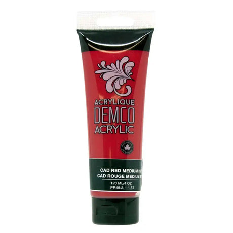 Demco Fluid Acrylic Paint Colours 120ml/4oz Tubes