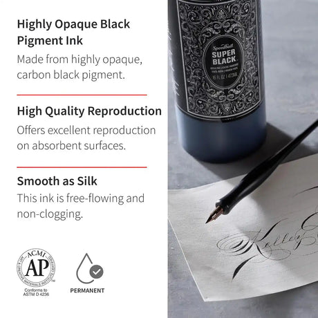 Speedball Super Black India Waterproof Ink