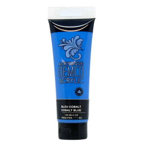 Demco Fluid Acrylic Paint Colours 120ml/4oz Tubes