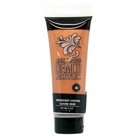 Demco Fluid Acrylic Paint Colours 120ml/4oz Tubes