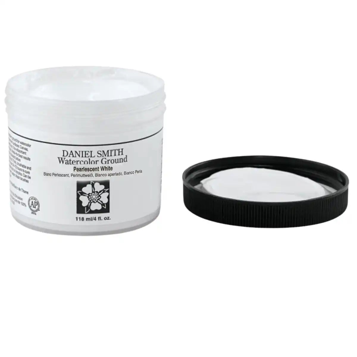 Daniel Smith Watercolour Ground Pearlescent White 4oz Jar