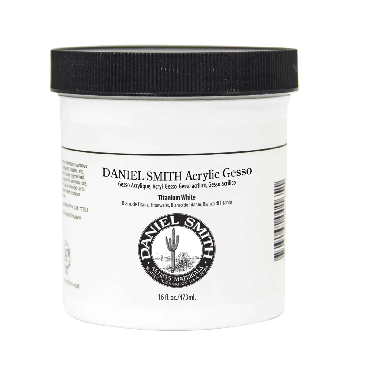Daniel Smith Watercolour Ground Titanium White 16oz Jar - King's Framing & Art Gallery
