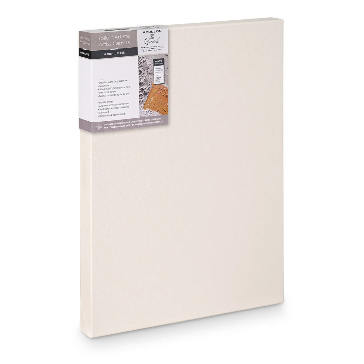 Apollon Gotrick Deep Gallery Profile Cotton Canvas 1-1/2-inch