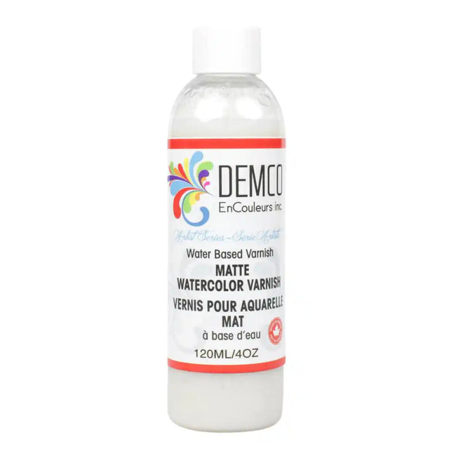 Demco Matte Watercolour Varnish 120ml/4oz