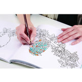 Derwent Unwind In The Wilds Colouring Book (96 Pages)