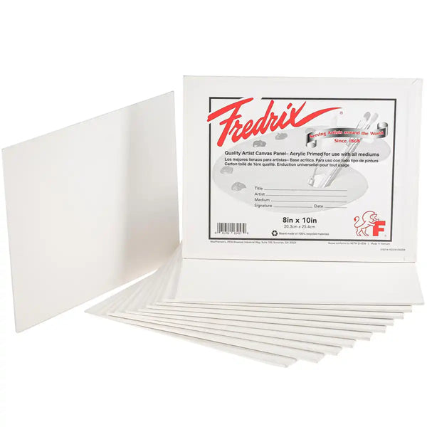 Fredrix Artist Series Primed Poly/Cotton Canvas Panels