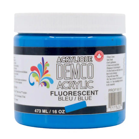 Demco Acrylic Paint 473ml/16oz Jars