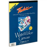 Fredrix Watercolour Pads, Cotton Canvas, 10 Sheets Per Pad