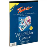 Fredrix Watercolour Pads, Cotton Canvas, 10 Sheets Per Pad