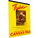 Fredrix Canvas Pads, Primed Poly/Cotton Canvas, 10 Sheets Per Pad