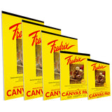 Fredrix Canvas Pads, Primed Poly/Cotton Canvas, 10 Sheets Per Pad