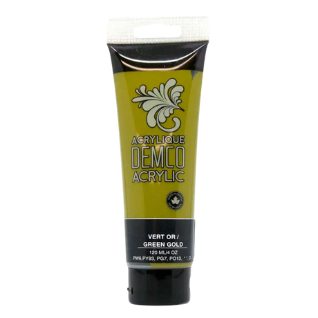 Demco Fluid Acrylic Paint Colours 120ml/4oz Tubes